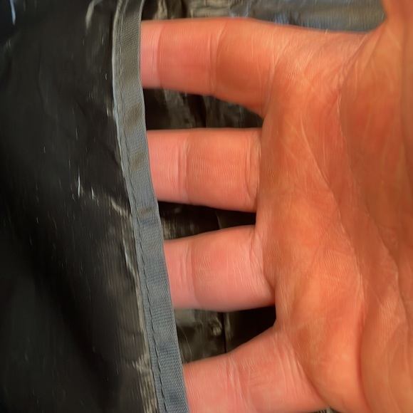 DuPont Tyvek Black Waterproof Backpack Bag Dry Bag Backpack Rare - Picture 12 of 16